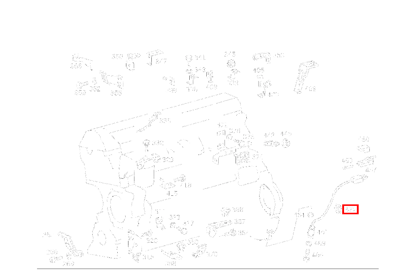 KABELBANDHALTER DREHZAHLGEBER AN HALTER; 6.5X12.8 MM 300TDT/E300DTDT 4M 124 KABELBANDHALTER DREHZAHLGEBER AN HALTER; 6.5X12.8 MM 300TDT/E300DTDT 4M 124