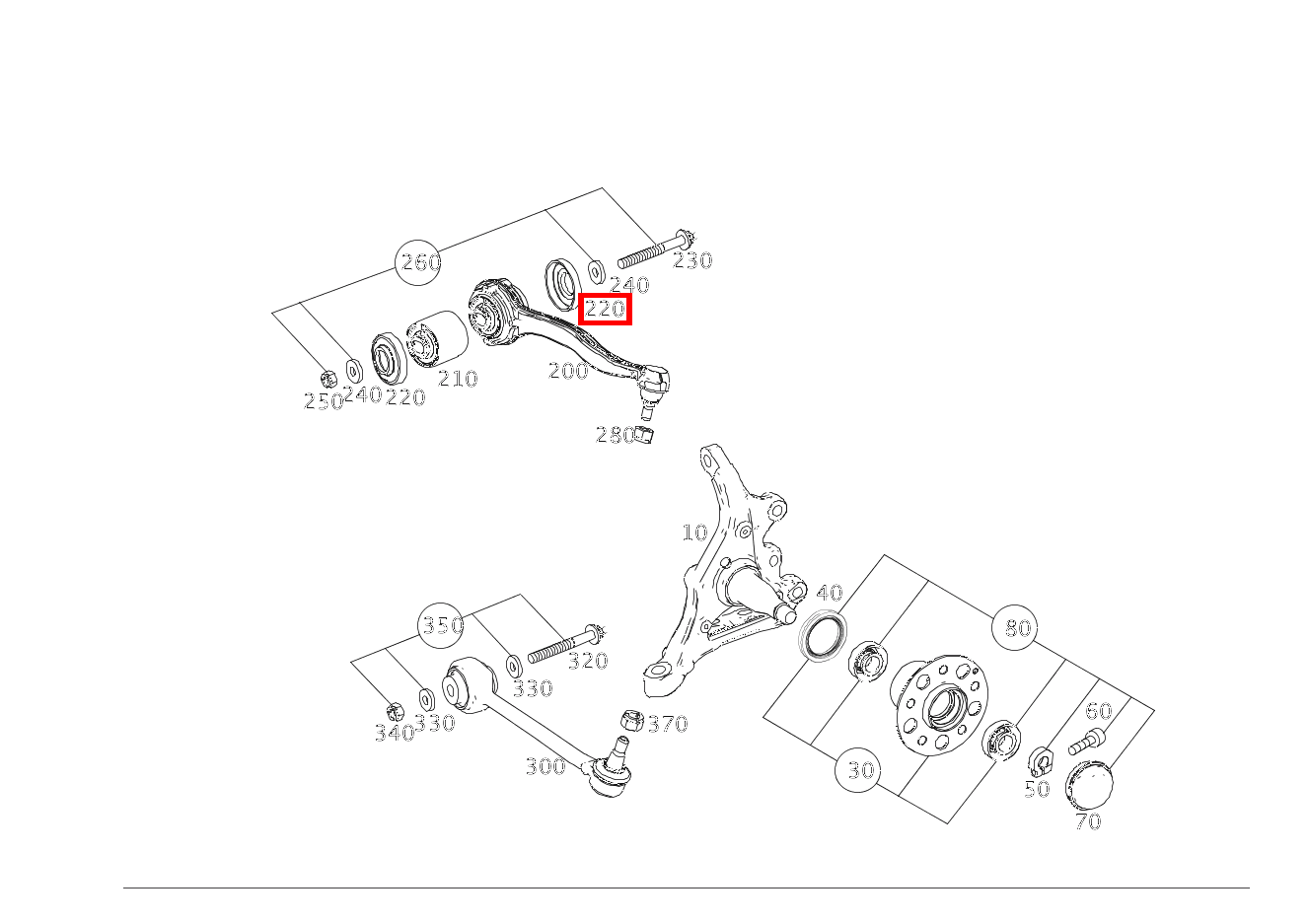 Elastomermanschette LINKS UND RECHTS AN LAGER ZUGSTREBE E 350 d Cabriolet 253 Elastomermanschette LINKS UND RECHTS AN LAGER ZUGSTREBE E 350 d Cabriolet 253