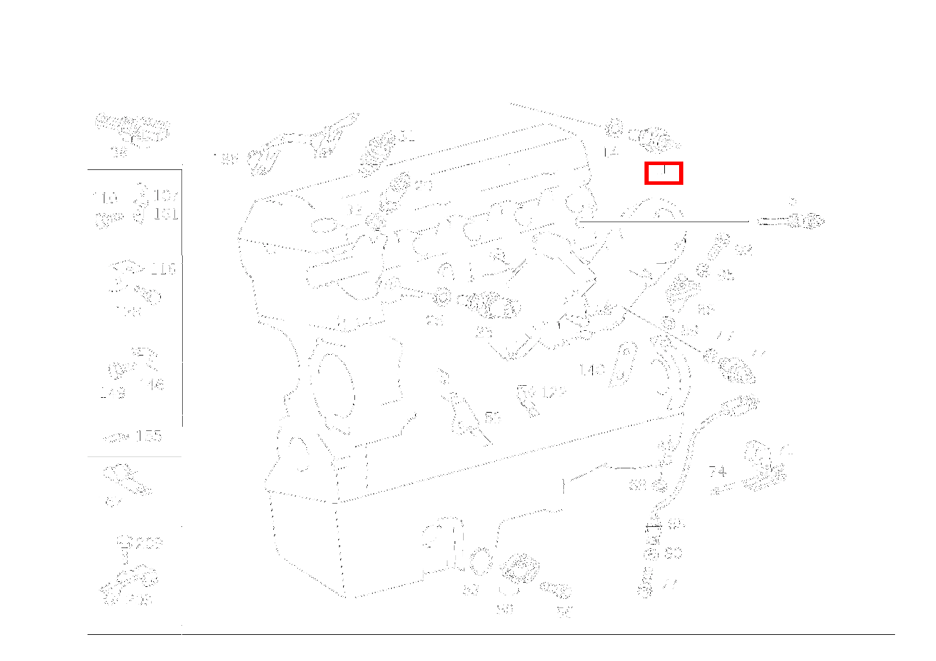 Temperatursensor KUEHLWASSERTEMPERATURANZEIGE 290 GD TURBO 461