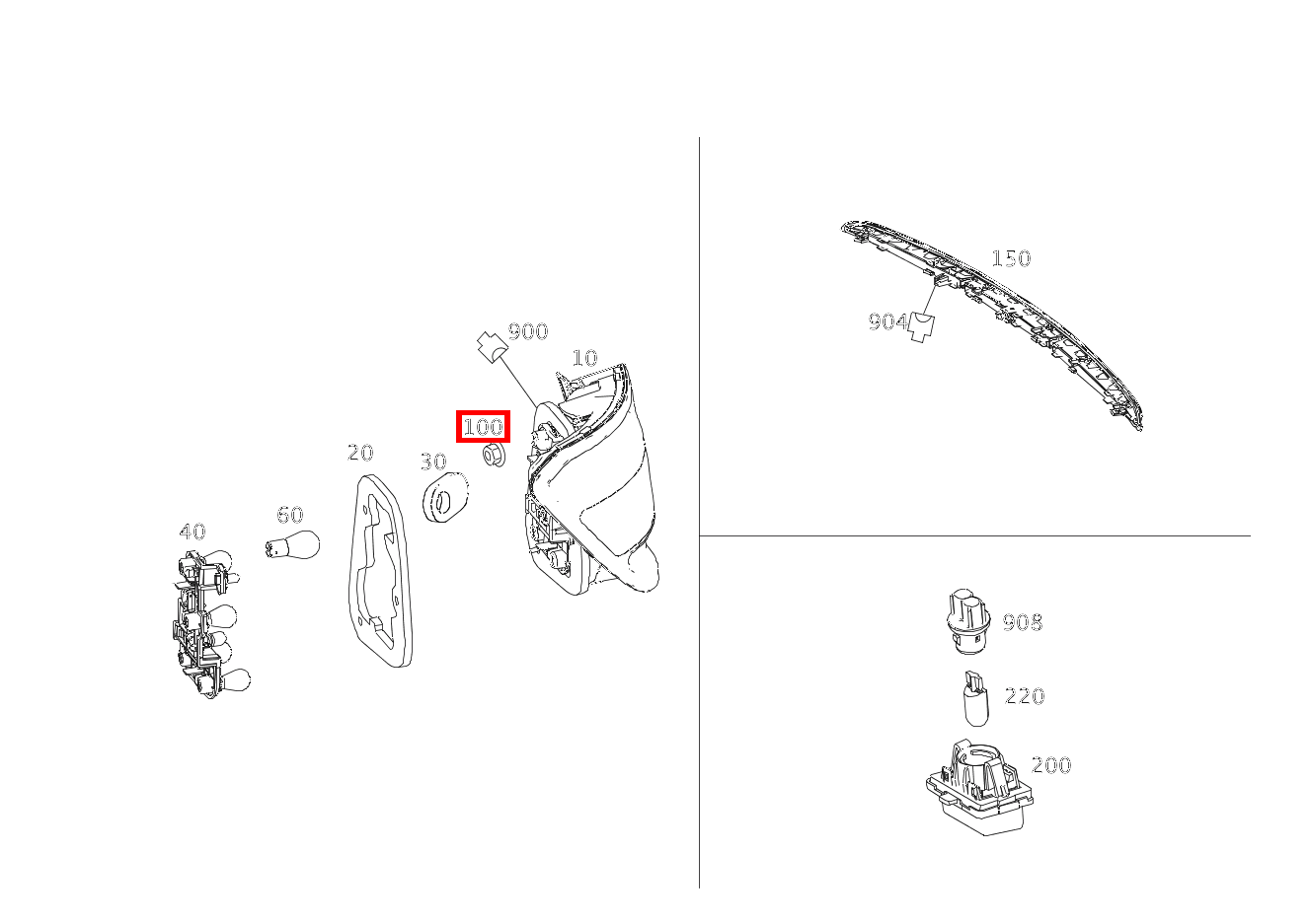 Mutter BEFESTIGUNG RECHTE SCHLUSSLEUCHTE, SEITLICH; M5 C 180 KOMPRESSOR T-Modell BlueEFFICIENCY 240 Mutter BEFESTIGUNG RECHTE SCHLUSSLEUCHTE, SEITLICH; M5 C 180 KOMPRESSOR T-Modell BlueEFFICIENCY 240