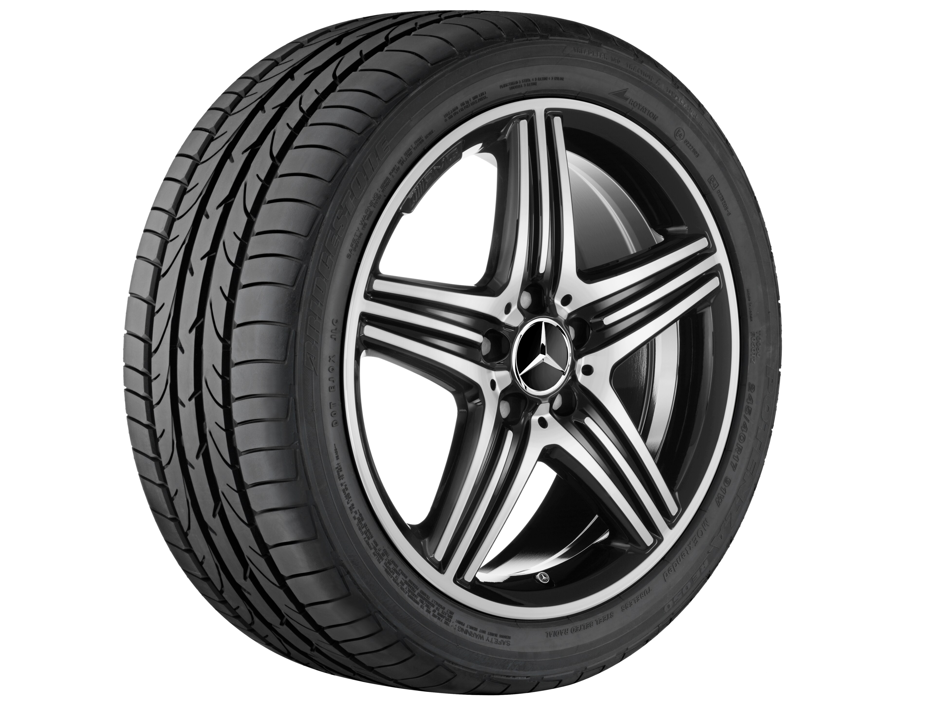 AMG 5-Speichen-Rad, 45,7 cm (18 Zoll)