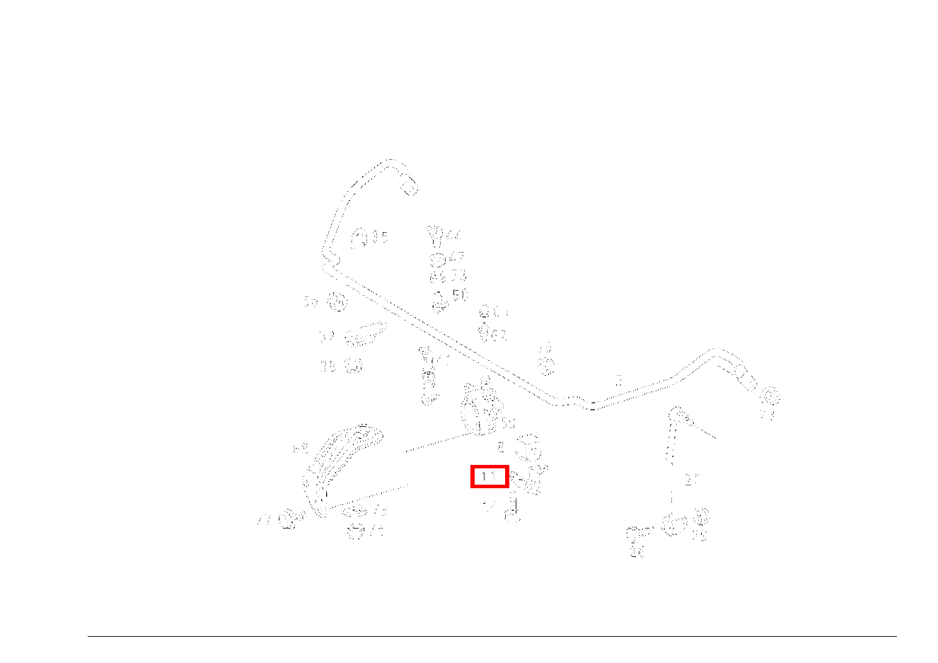 Bügel DREHSTAB AN RAHMEN 300TDT/E300DTDT 4M 124