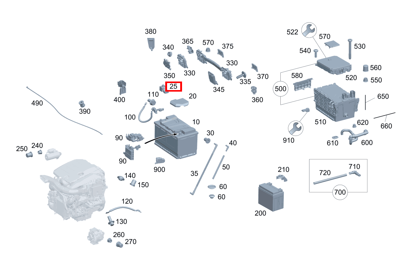 POLSCHUTZ Polabdeckkappe Mercedes-AMG C 63 S Coupé 205