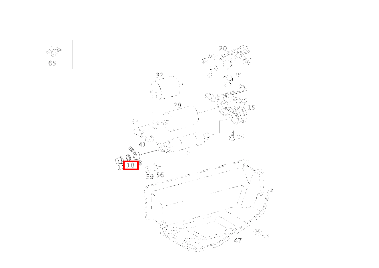 Dichtring E230 210 Dichtring E230 210