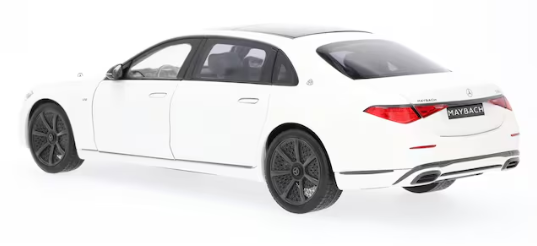 Mercedes-Maybach S 680 4MATIC, Night Series, X223 MANUFAKTUR opalithweiß magno, 1:18 Mercedes-Maybach S 680 4MATIC, Night Series, X223 MANUFAKTUR opalithweiß magno, 1:18