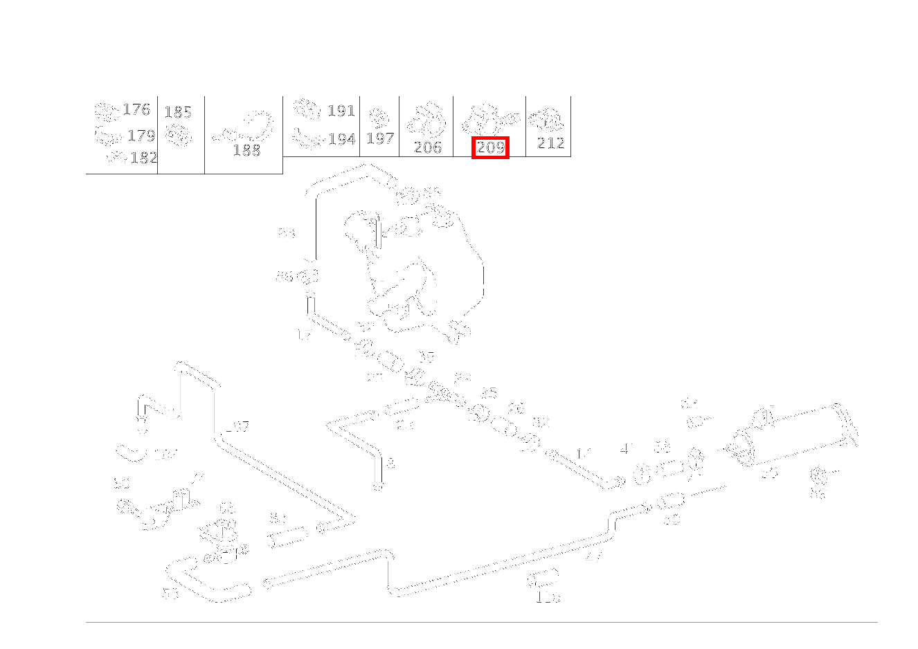SCHLAUCHHALTER REGENERIERLEITUNG 11 - 13 X 10 MM E 350 Limousine 211 SCHLAUCHHALTER REGENERIERLEITUNG 11 - 13 X 10 MM E 350 Limousine 211