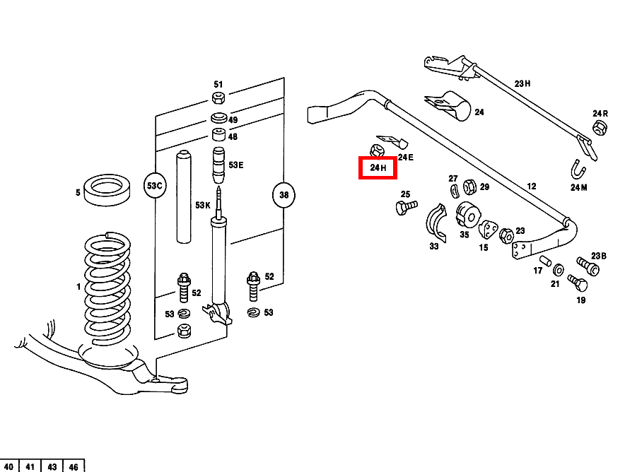 Mutter HEBEL AN DREHSTAB; M6 450 SEL 6.9 116 Mutter HEBEL AN DREHSTAB; M6 450 SEL 6.9 116