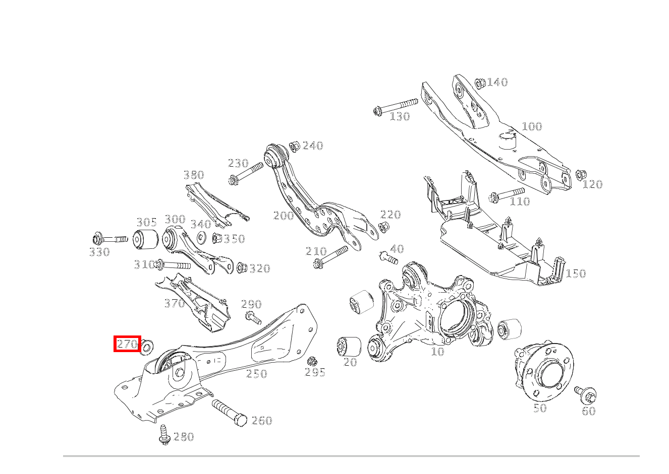 Sechskantmutter LAENGSLENKER AN KONSOLE, RECHTS; M12X1.5 E 400 4MATIC Cabriolet 238 Sechskantmutter LAENGSLENKER AN KONSOLE, RECHTS; M12X1.5 E 400 4MATIC Cabriolet 238