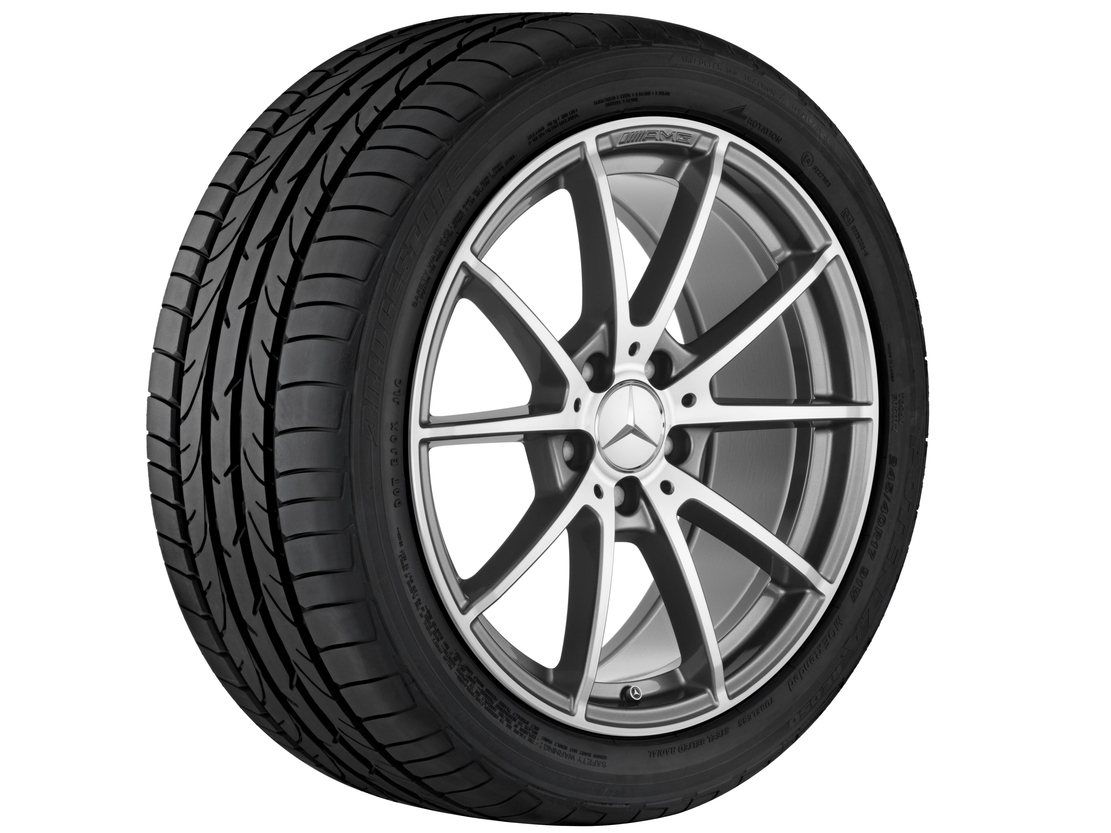 AMG 10-Speichen-Rad, 45,7 cm (18 Zoll)