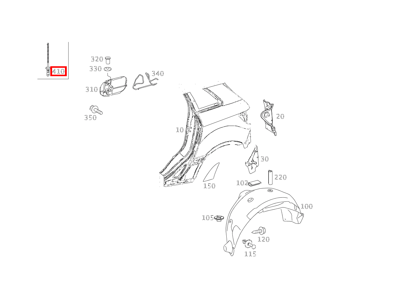 Blindniet REPARATURLOESUNG; 6,4 X 12MM / 1-3,5MM B 180 246 Blindniet REPARATURLOESUNG; 6,4 X 12MM / 1-3,5MM B 180 246