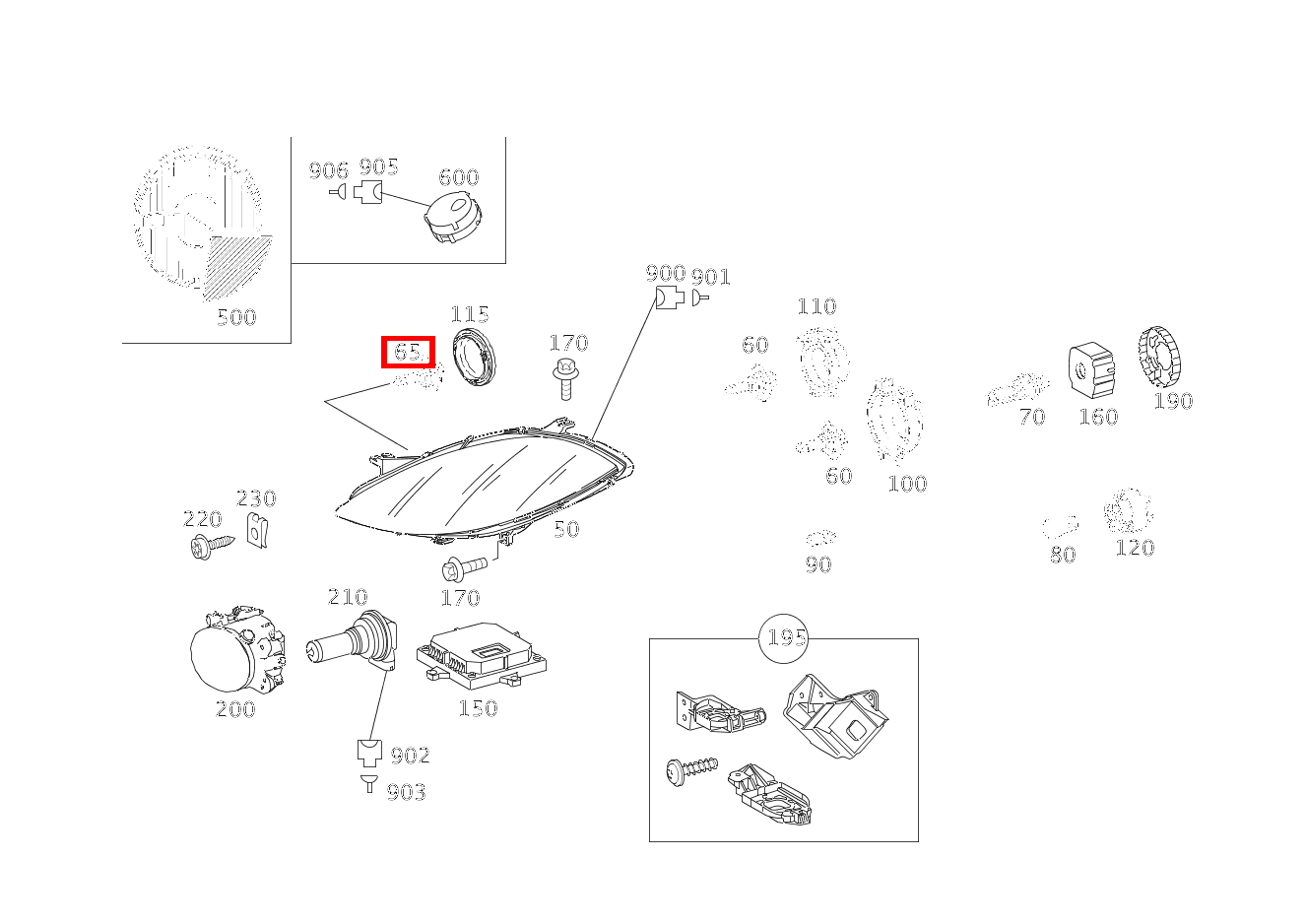 Glühlampe ABBIEGELICHT; H7 12V-55W A 200 TURBO COUPE 169 Glühlampe ABBIEGELICHT; H7 12V-55W A 200 TURBO COUPE 169