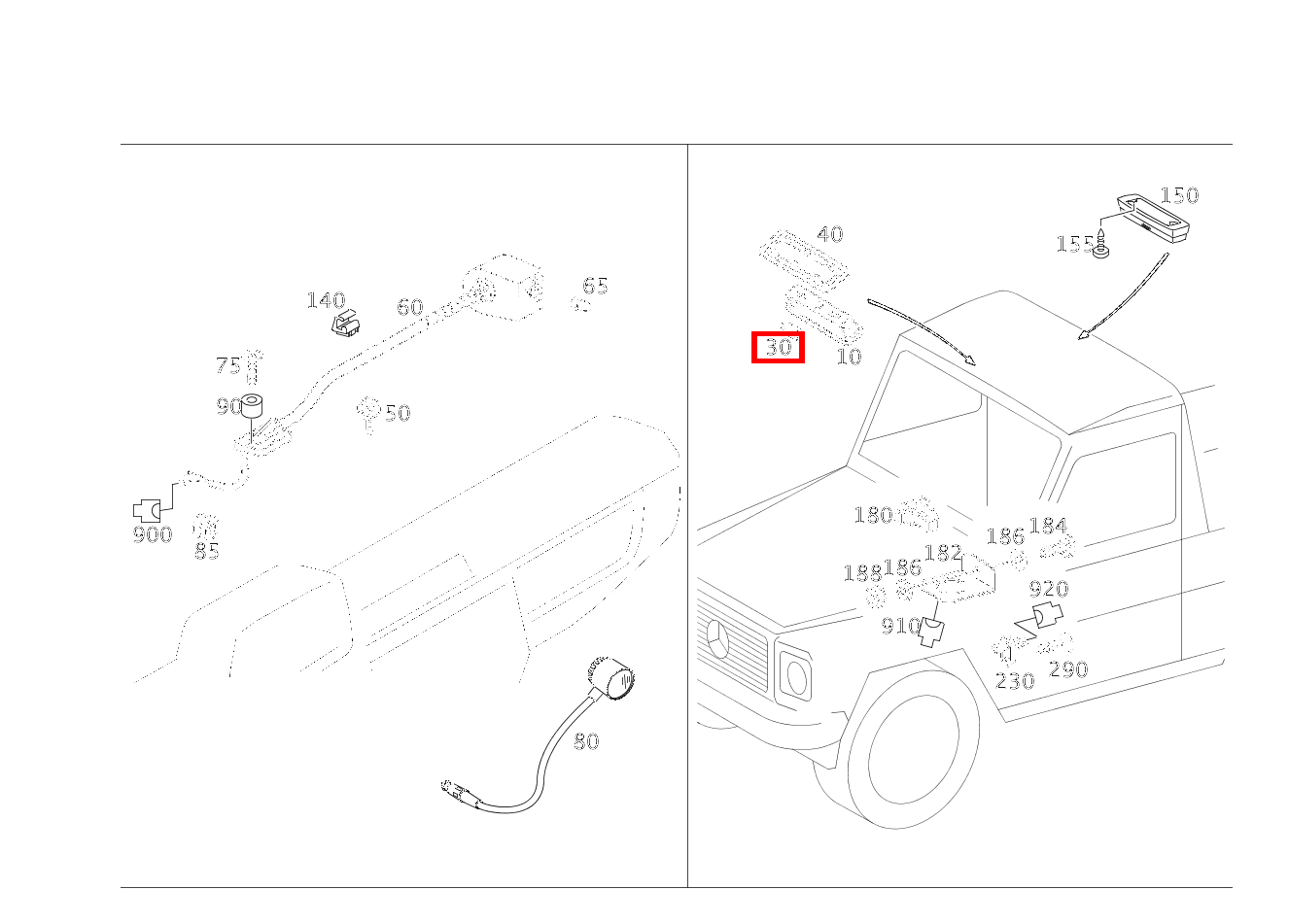 Glühlampe DECKENLEUCHTE; 12V-10W G 300 CDI/4X4/3428 Lang 461 Glühlampe DECKENLEUCHTE; 12V-10W G 300 CDI/4X4/3428 Lang 461