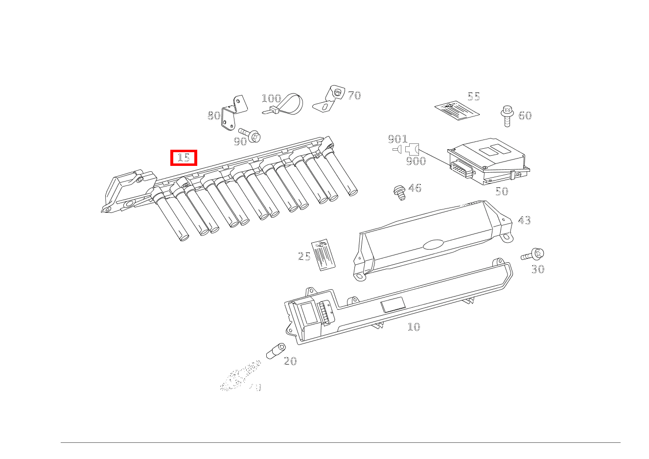 Zündspule Rechts CL 65AMG 216