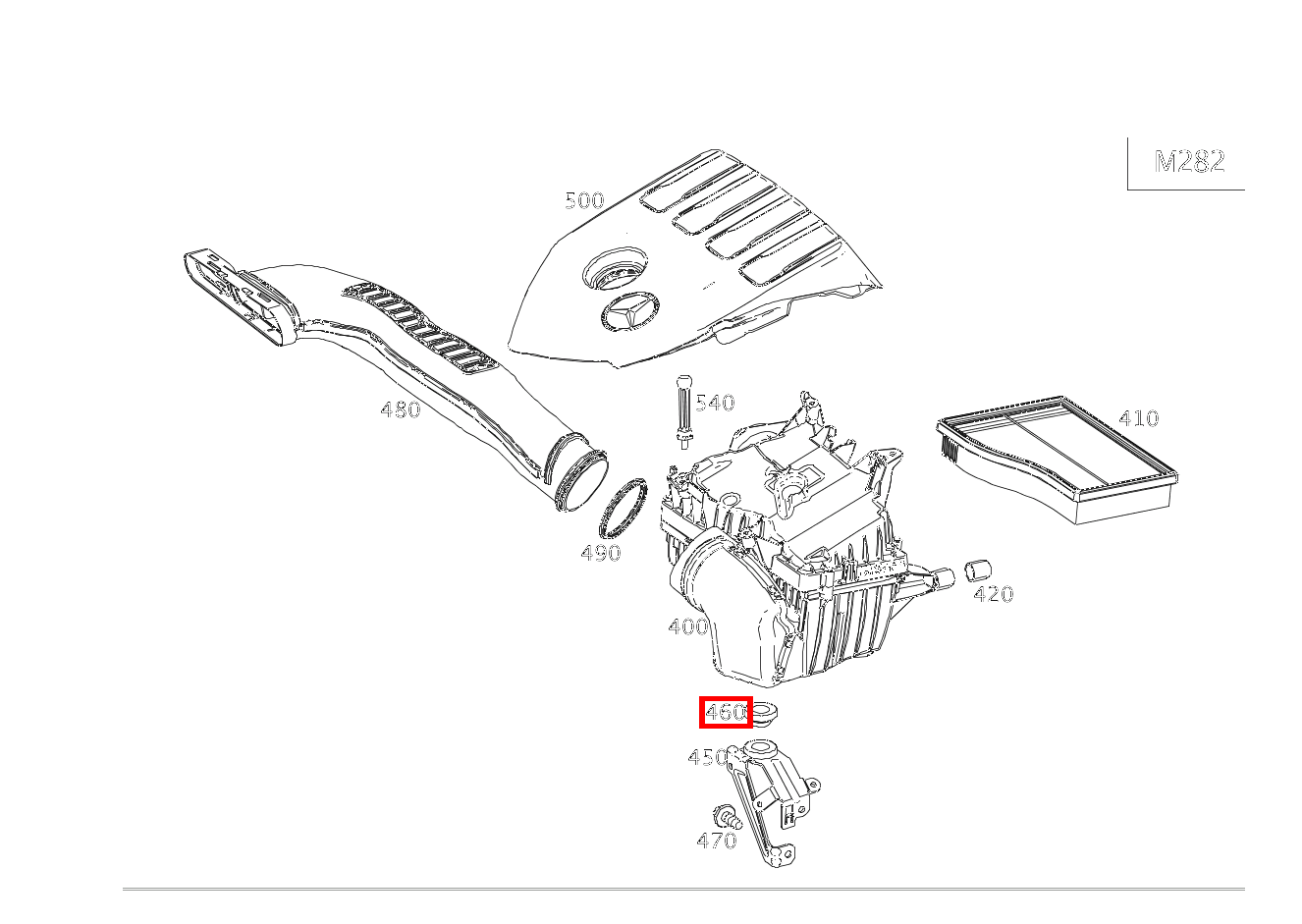 Elastomerlager An Träger E 400 4MATIC Cabriolet 238 Elastomerlager An Träger E 400 4MATIC Cabriolet 238