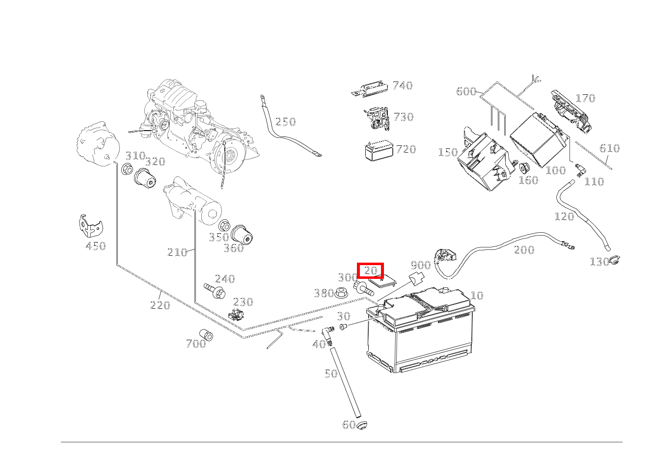 Schutzkappe Pluspol A 45 AMG 4MATIC 176