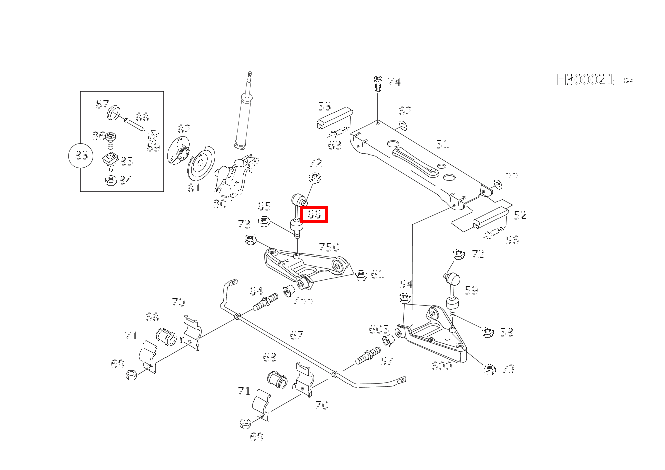 STABIGEHAENGE GLC 300 de 4MATIC 254