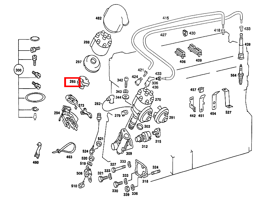 Verteiler 280 SEL-126 126