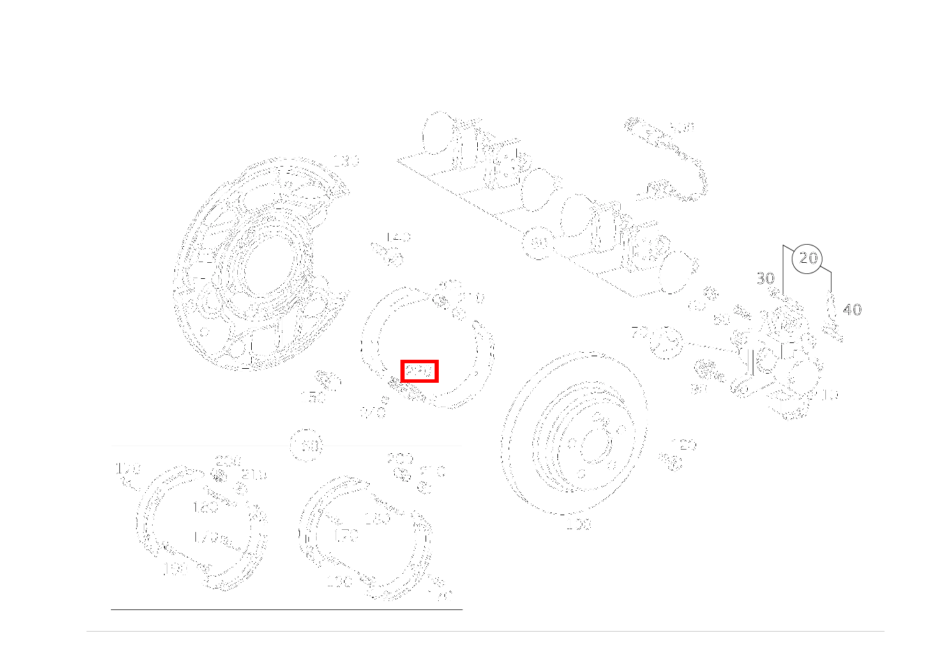 SPREIZSCHLOSS BREMSE Spreizschloss CLK 63 AMG Cabriolet 209