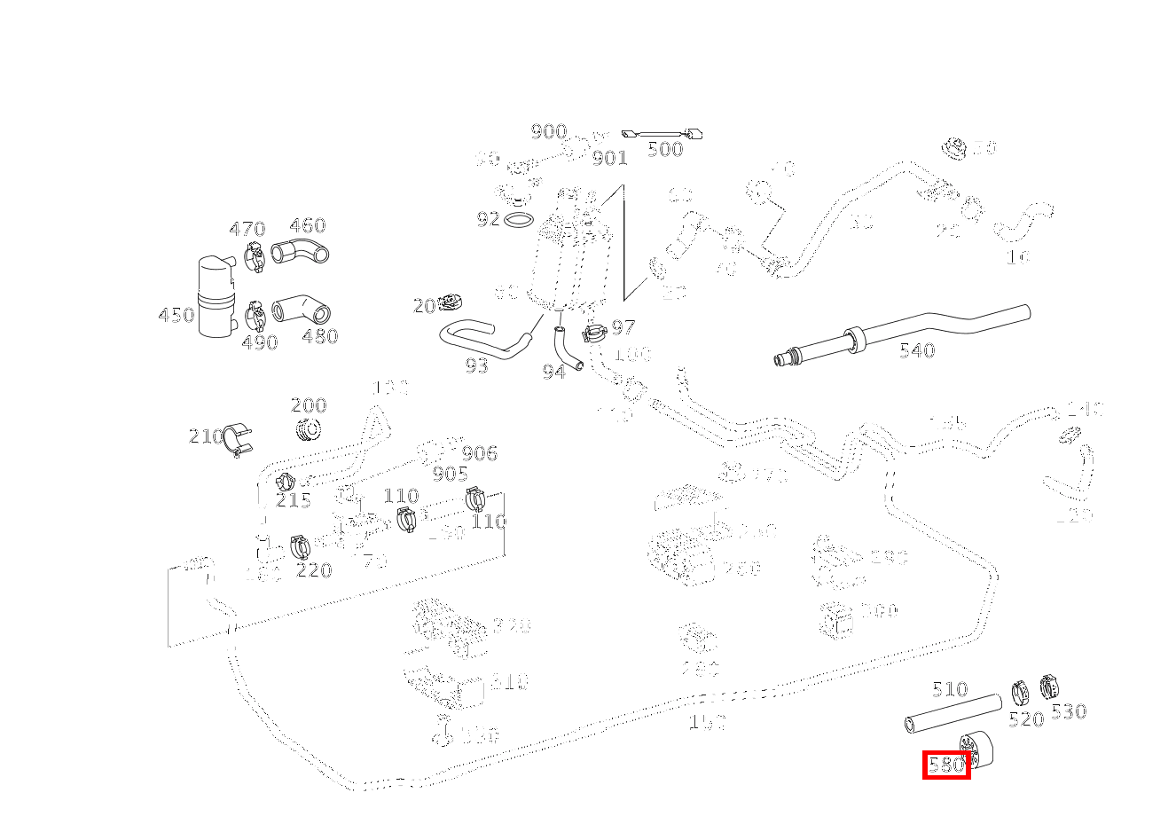 Gummiring SL500 230 Gummiring SL500 230