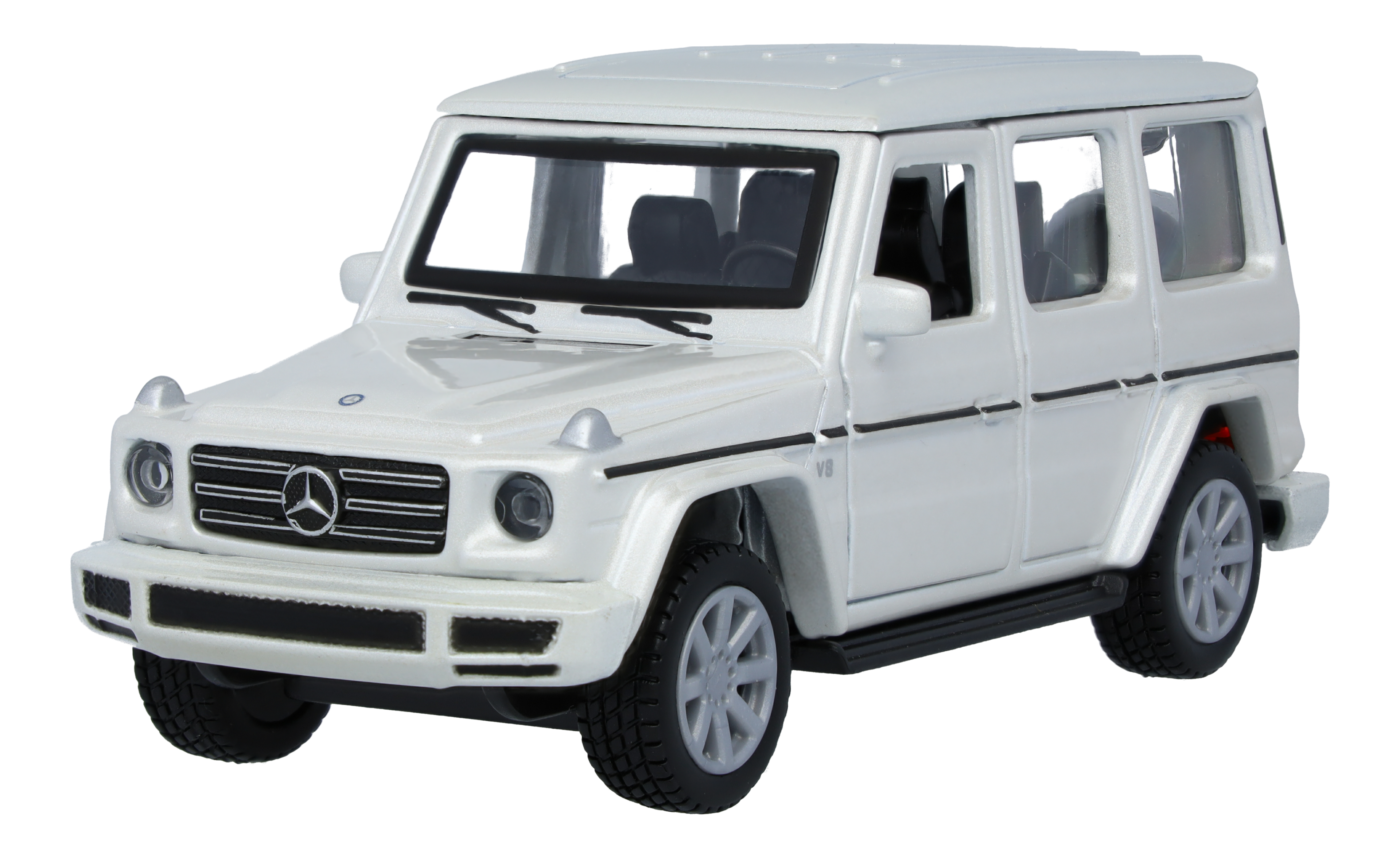 Mercedes-Benz - G-Klasse, Geländewagen, W463, Pullback, designo diamantweiß bright