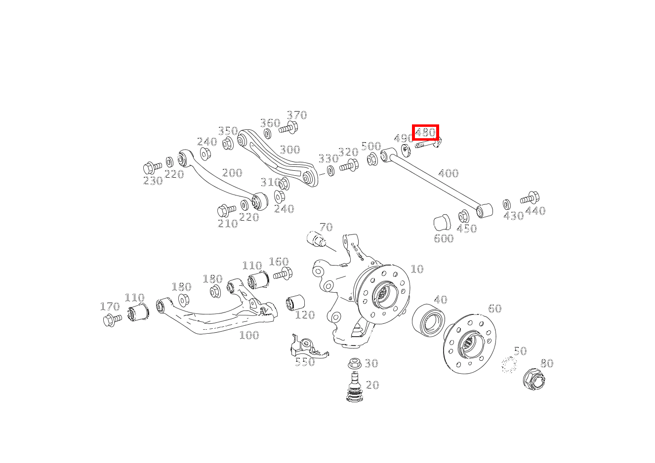 EXZENTERSCHRAUBE SPURSTANGE AN HINTERACHSTRAEGER; M12X1,5,78 GL 500 4MATIC Off-Roader 164 EXZENTERSCHRAUBE SPURSTANGE AN HINTERACHSTRAEGER; M12X1,5,78 GL 500 4MATIC Off-Roader 164