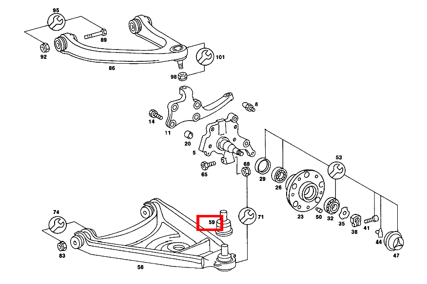 TRAGGELENK 560 SL 107 TRAGGELENK 560 SL 107