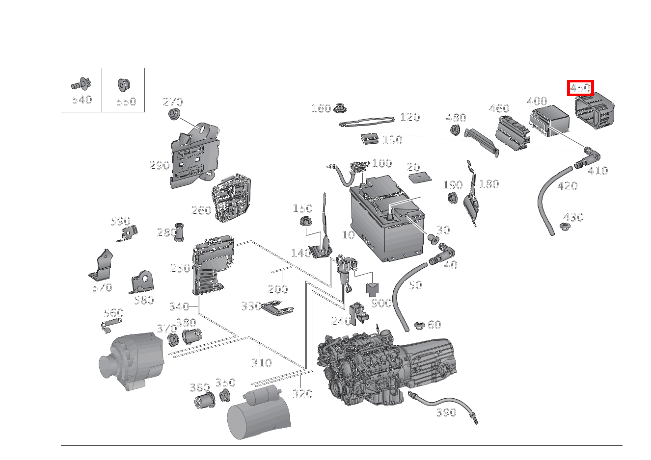 Gerätekasten BATTERIE SLK55 AMG 172 Gerätekasten BATTERIE SLK55 AMG 172