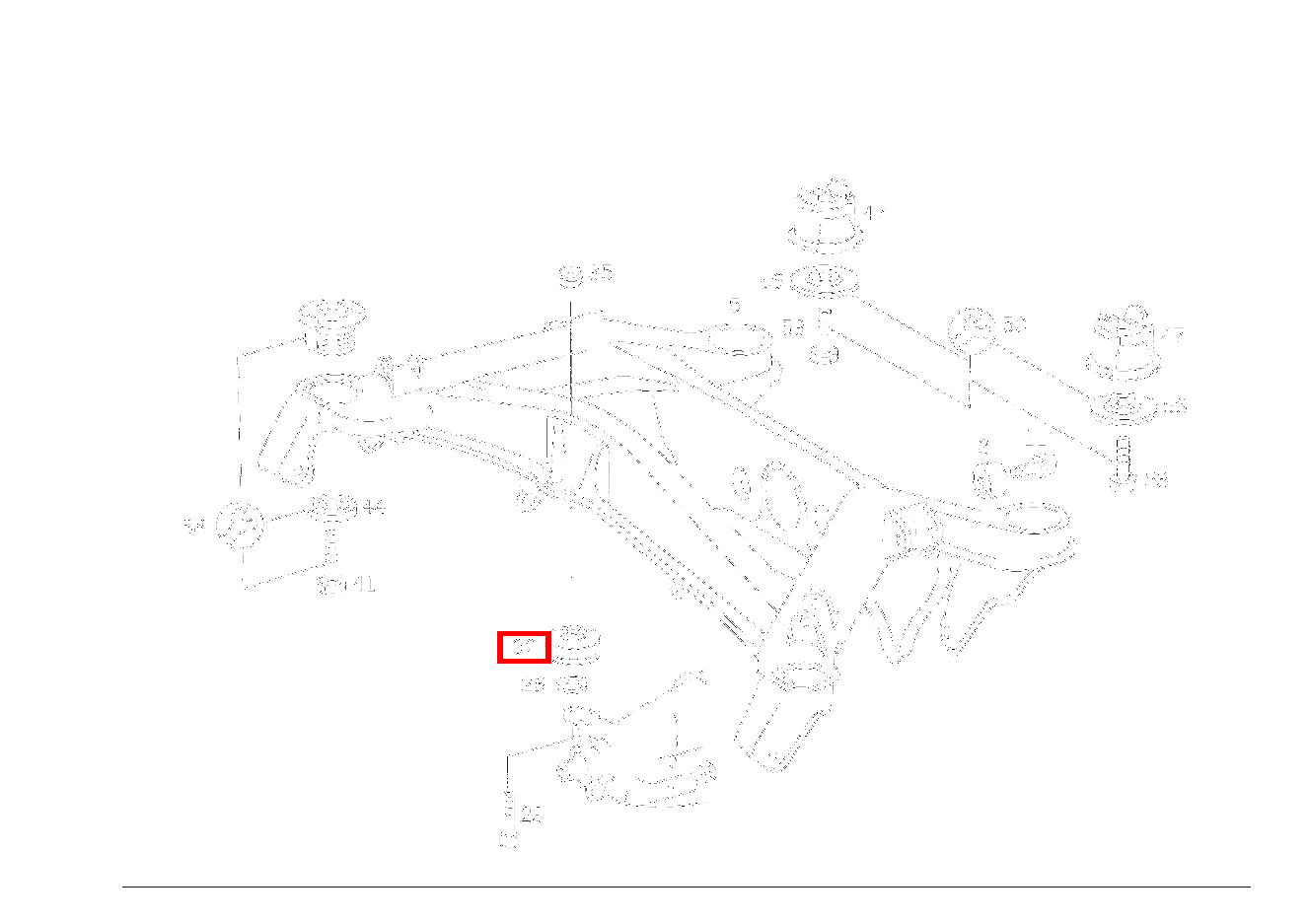 Gummilager ACHSGEHAEUSE AN HINTERACHSTRAEGER,VORN E 300 Turbodiesel T-Limousine 124