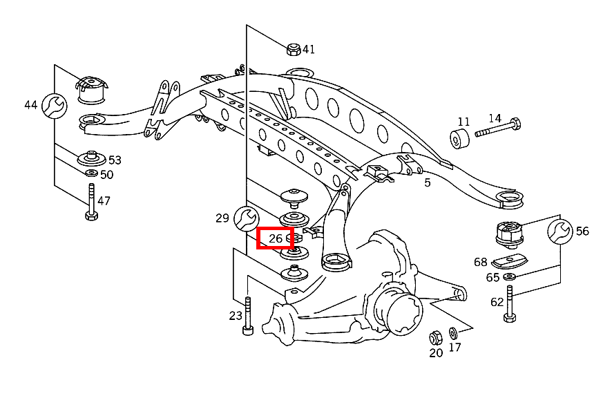 Abstandsscheibe NACH BEDARF 1.0 MM; 1 MM S 350 Turbodiesel 140 Abstandsscheibe NACH BEDARF 1.0 MM; 1 MM S 350 Turbodiesel 140