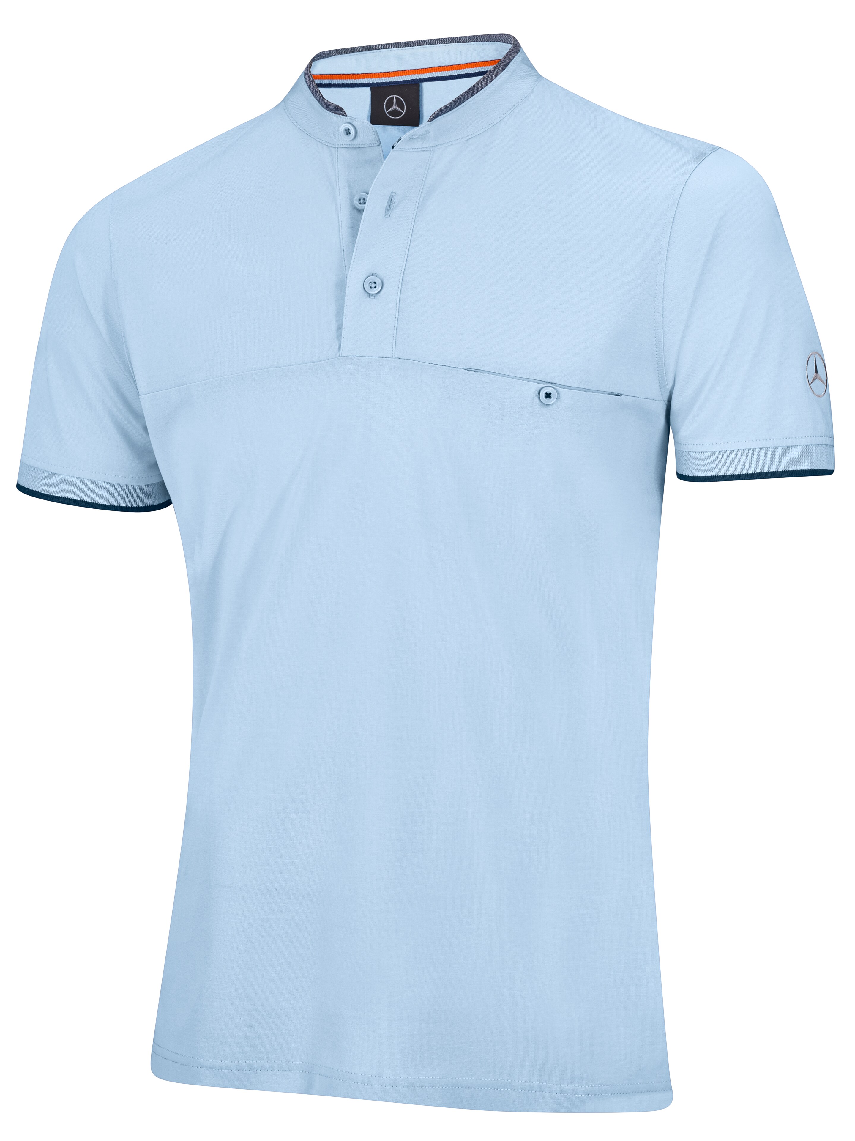 Mercedes-Benz -  Poloshirt Herren, hellblau, XL