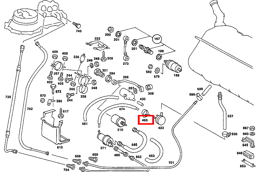 Schelle LECKLEITUNG VOM SPEICHER ZUM DAEMPFERBEHAELTER 350 SE 116