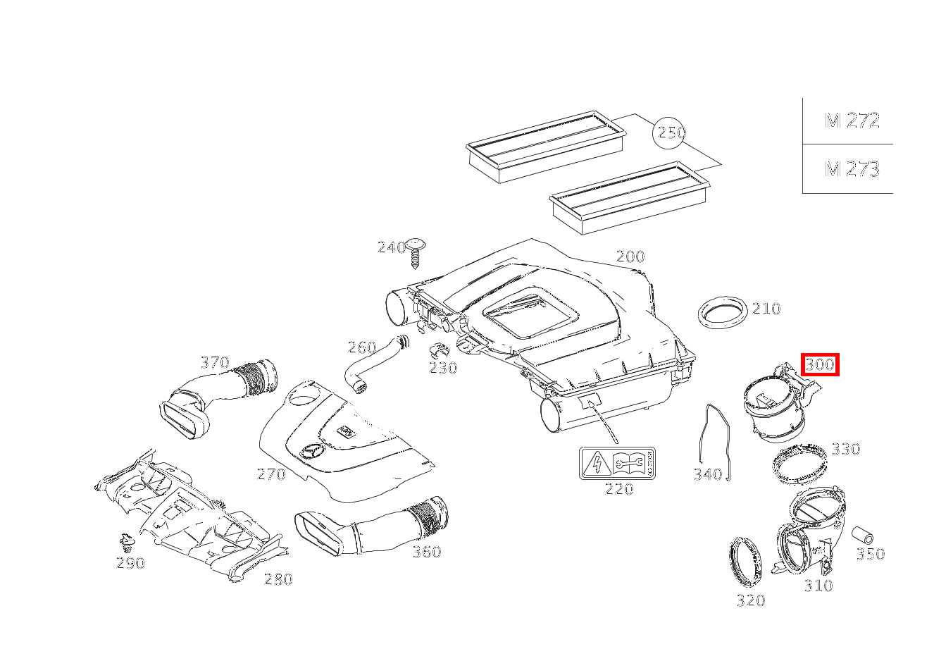 HEISSFILMLUFTMASSENSENSOR E500 CA 207 HEISSFILMLUFTMASSENSENSOR E500 CA 207