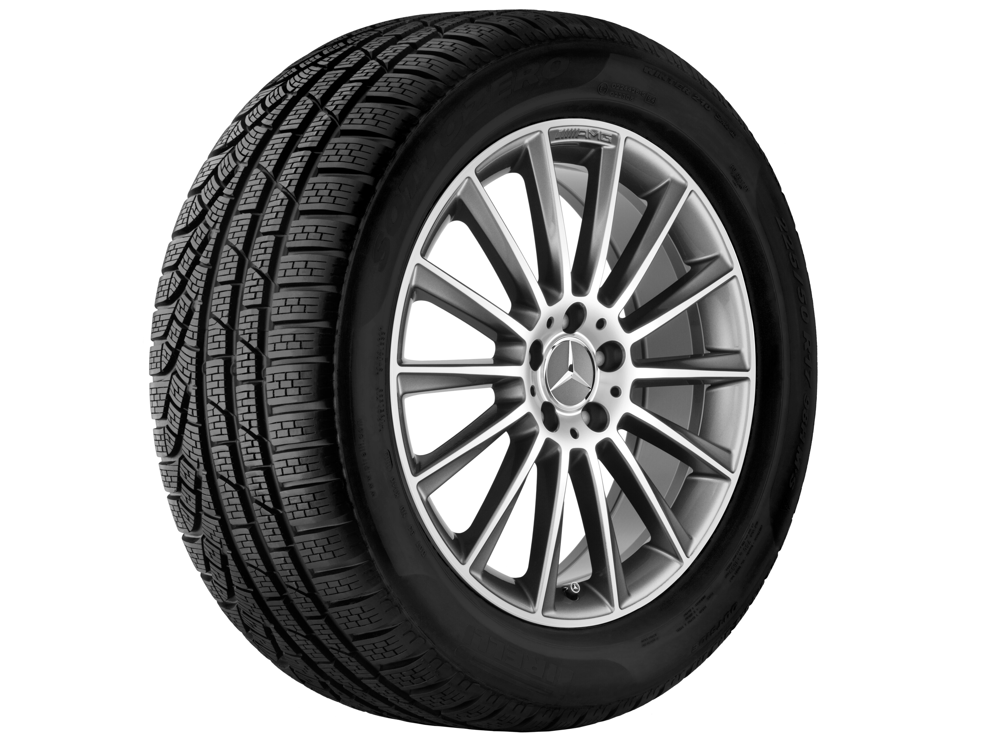 Mercedes-Benz - AMG Vielspeichen-Rad, 45,7 cm (18 Zoll) AMG Vielspeichen-Rad, 45,7 cm (18 Zoll)