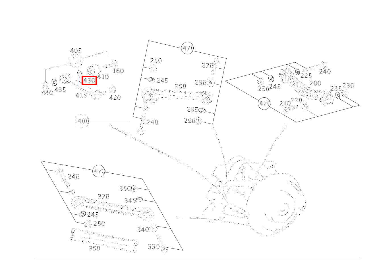 Scheibe SPURSTANGE AN HINTERACHSTRAEGER E 200 T-Limousine 210