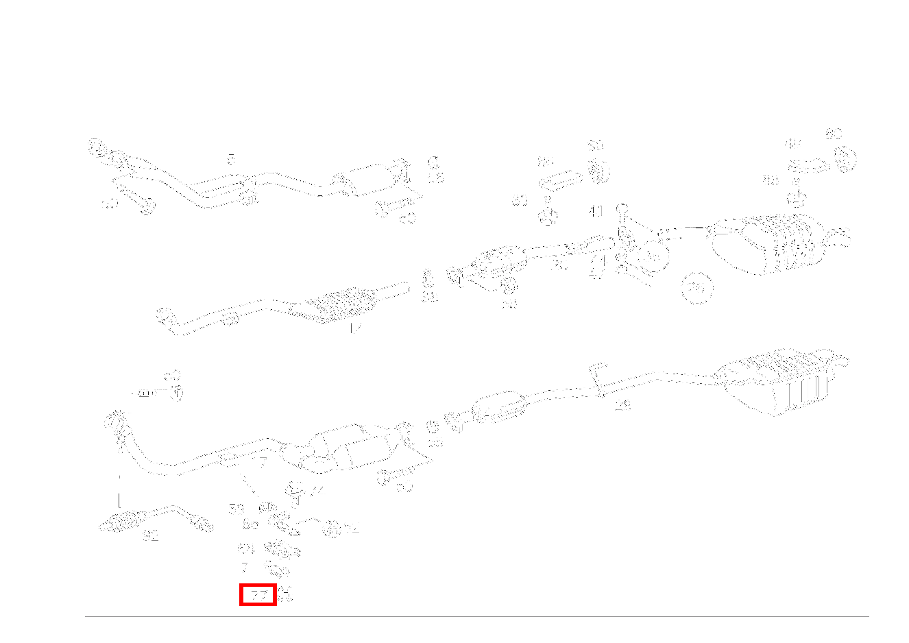 Sechskantmutter AUSPUFFROHR VORN AN GETRIEBE; M8 C 180 Limousine 203 Sechskantmutter AUSPUFFROHR VORN AN GETRIEBE; M8 C 180 Limousine 203