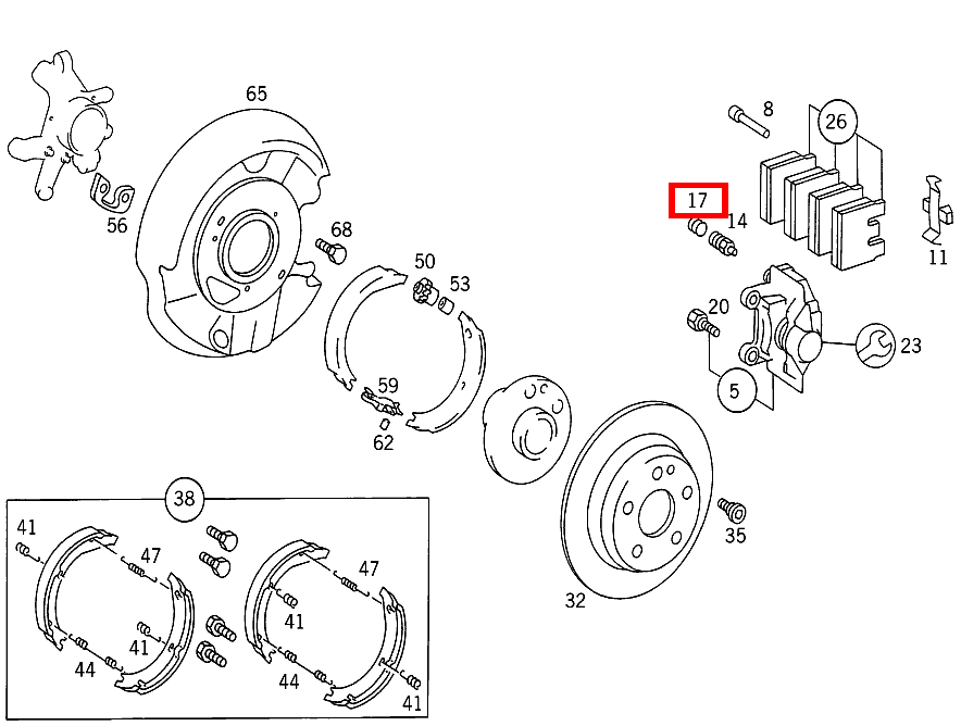 Schutzkappe 190 D 2.5 Turbo 201 Schutzkappe 190 D 2.5 Turbo 201