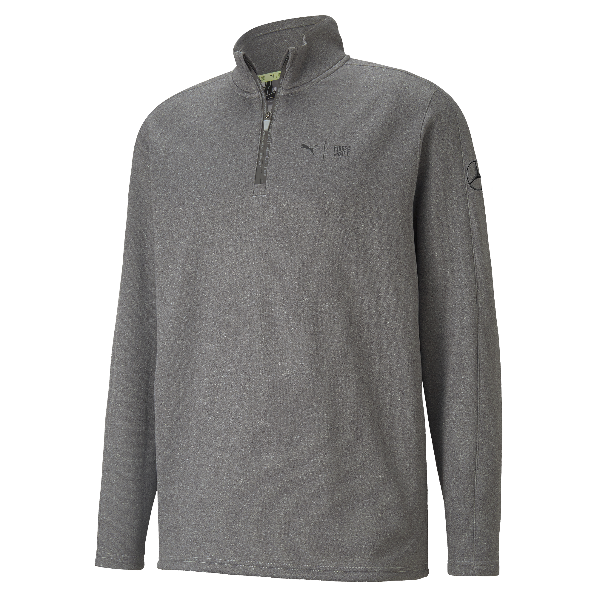 Mercedes-Benz -  Golf-Sweater Herren, grau