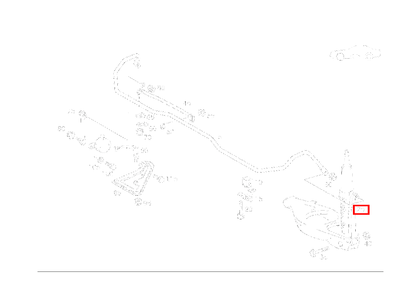 Stange DREHSTAB ZUM FEDERLENKER SL 600 Roadster mit Automatik 129 Stange DREHSTAB ZUM FEDERLENKER SL 600 Roadster mit Automatik 129