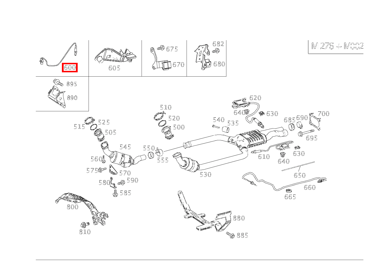 Lambdasonde Regelsonde rechts vor Katalysator CLS 450 218 Lambdasonde Regelsonde rechts vor Katalysator CLS 450 218