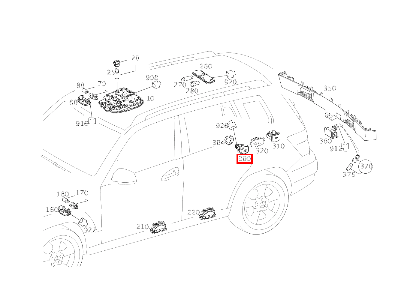 Steckdose IN VERKLEIDUNG, OHNE MUTTER 12V GLK220BT 4M 204 Steckdose IN VERKLEIDUNG, OHNE MUTTER 12V GLK220BT 4M 204