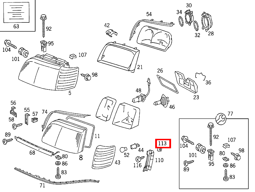 Sicherung S 350 Turbodiesel 140 Sicherung S 350 Turbodiesel 140