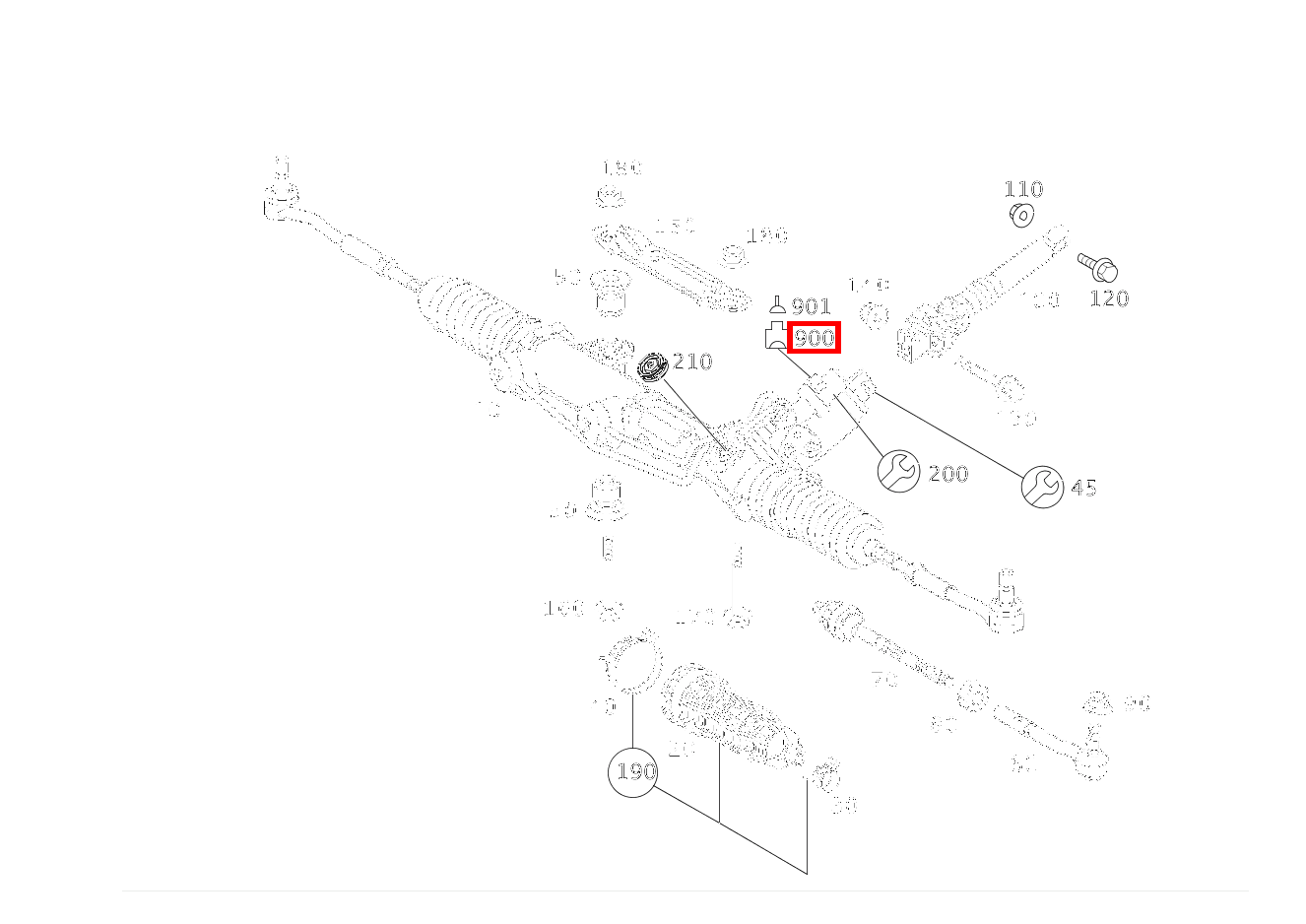 Stecker VENTIL PARAMETERLENKUNG Y10; 2-PIN SLK2.8 SL 65 AMG Roadster BCA 230 Stecker VENTIL PARAMETERLENKUNG Y10; 2-PIN SLK2.8 SL 65 AMG Roadster BCA 230