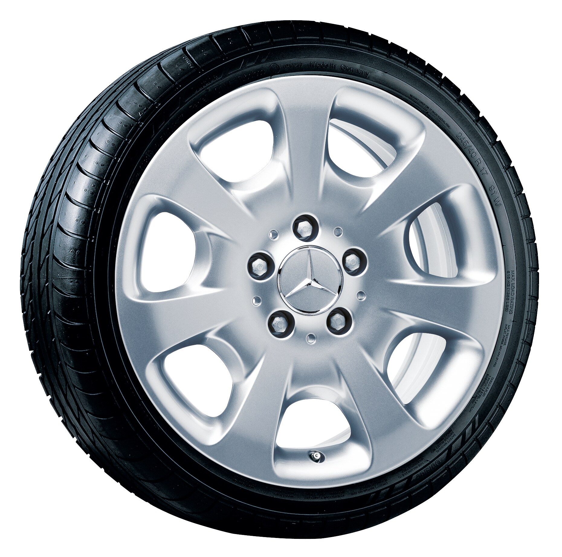 MB 7-Loch-Rad 7,5J x 17 ET36