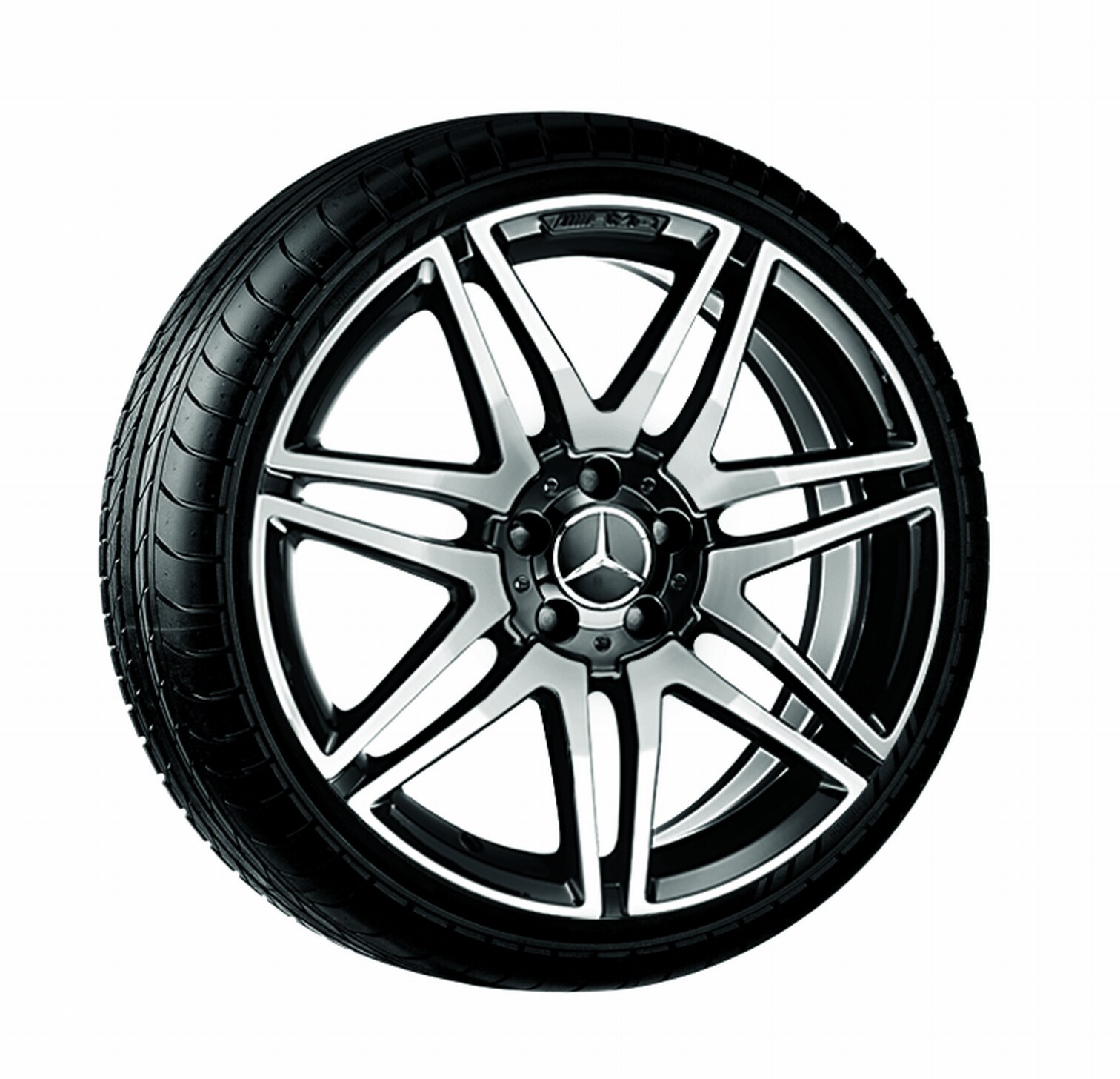 AMG 7-Doppelspeichen-Rad, 19 Zoll