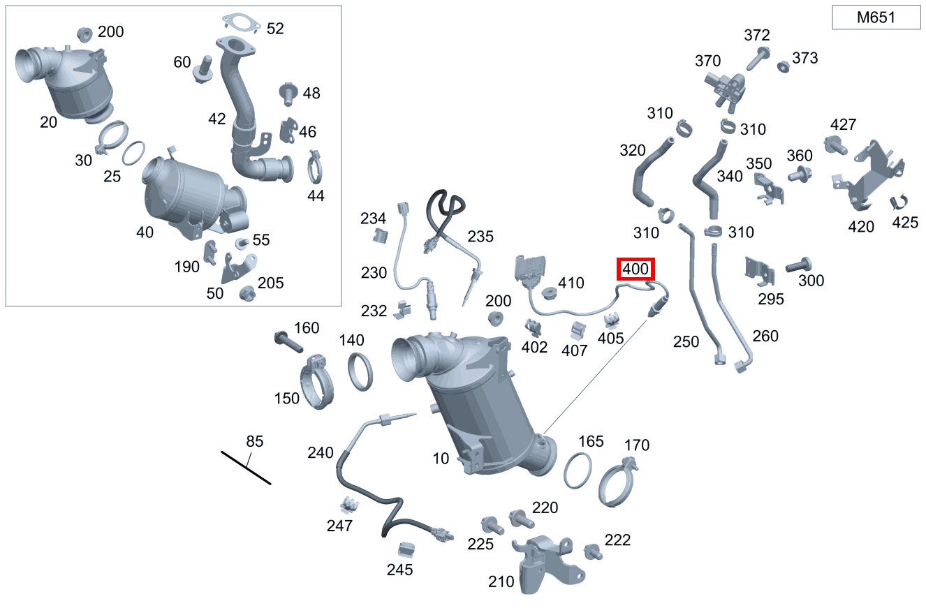 Nox-Sensor Vorn 207 Nox-Sensor Vorn 207