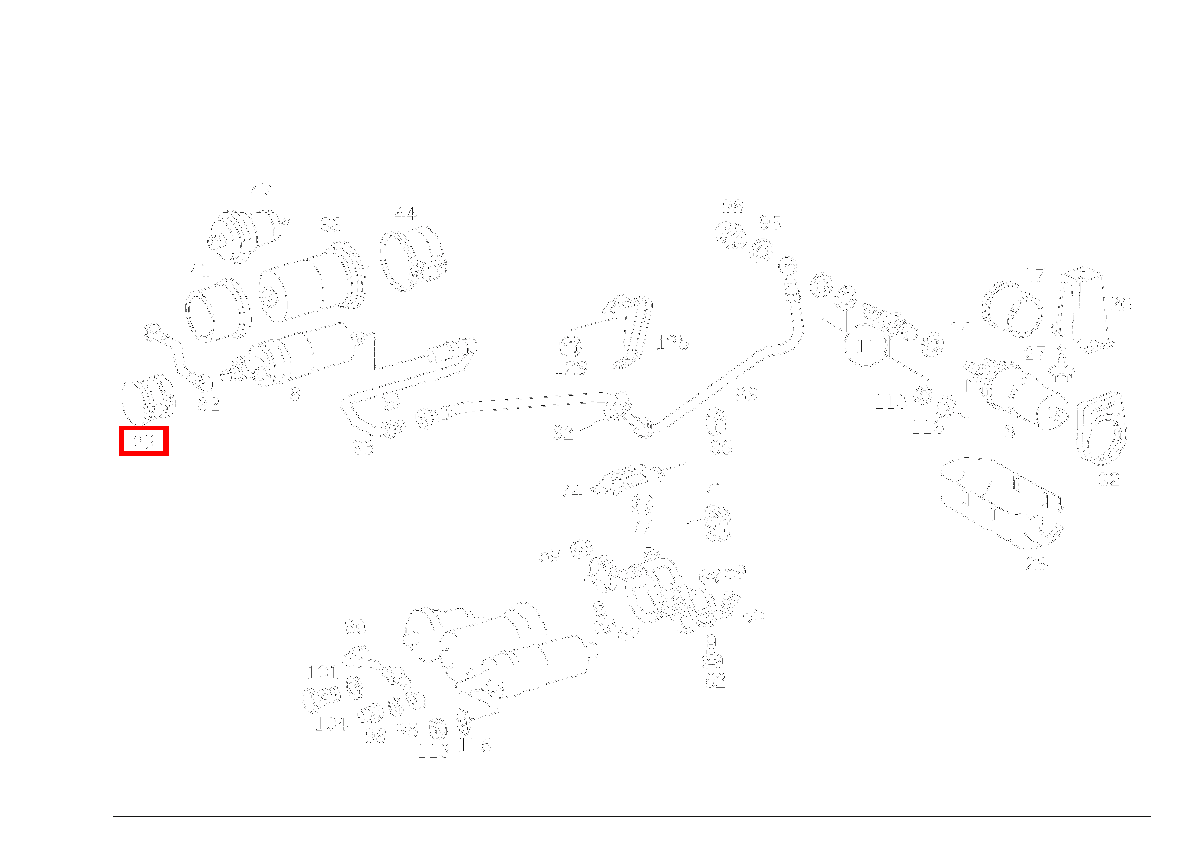 Abstandsrohr E 300 T 4-Matic 124 Abstandsrohr E 300 T 4-Matic 124