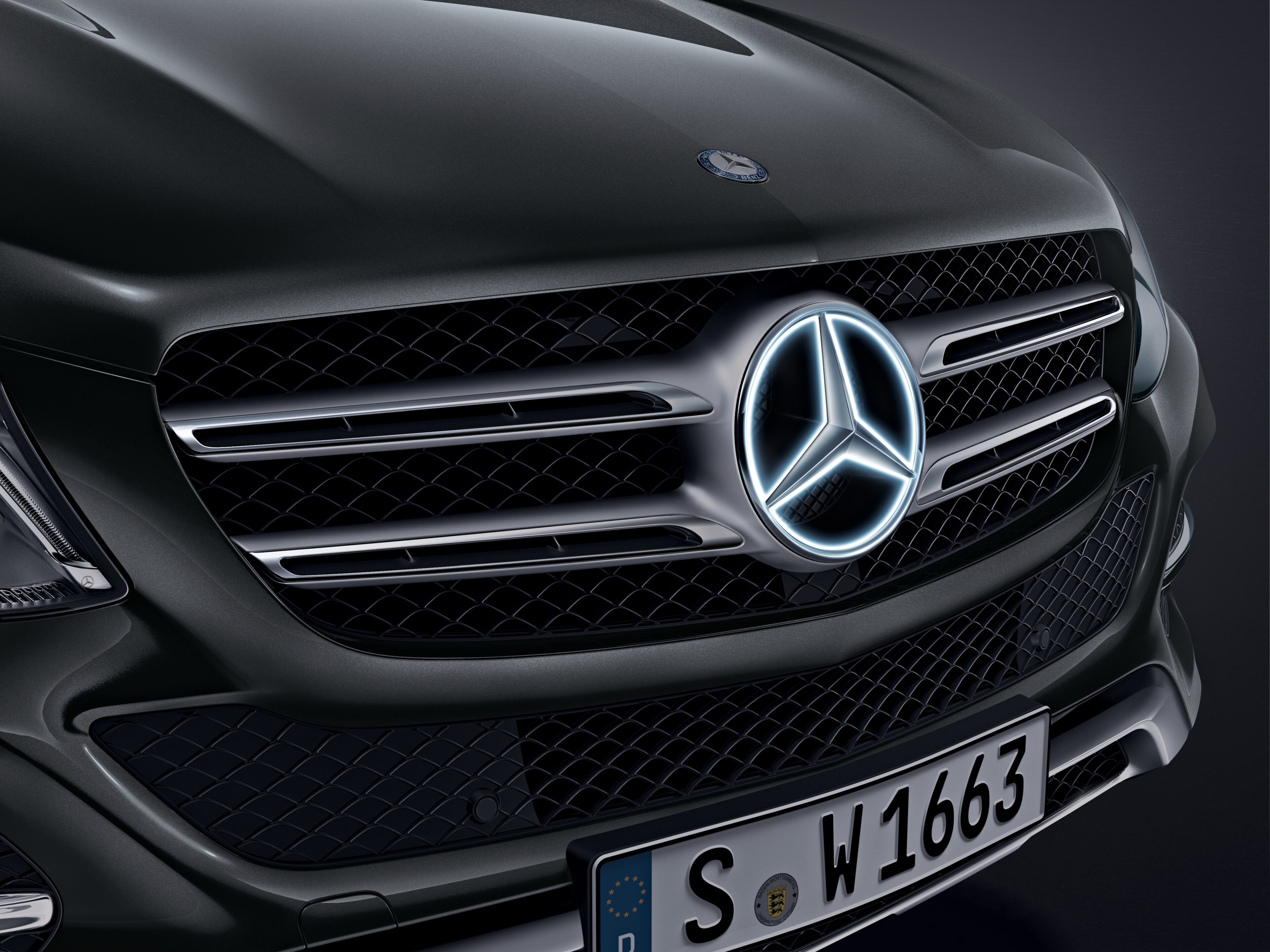 Mercedes Stern beleuchtet, Kabelsatz