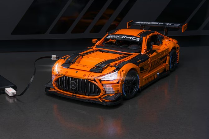 Mercedes-AMG GT3, Klemmbaustein Modell, C190 Mercedes-AMG GT3, Klemmbaustein Modell, C190