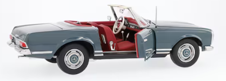 230 SL Pagode W 113 (1963-1967) blaugrau, 1:18