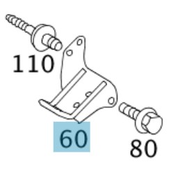 Kindersitzbefestigung ISOFIX innen rechts Kindersitzbefestigung ISOFIX innen rechts